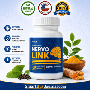 supplement bottle for nerve support and brain health nervolink reviews
