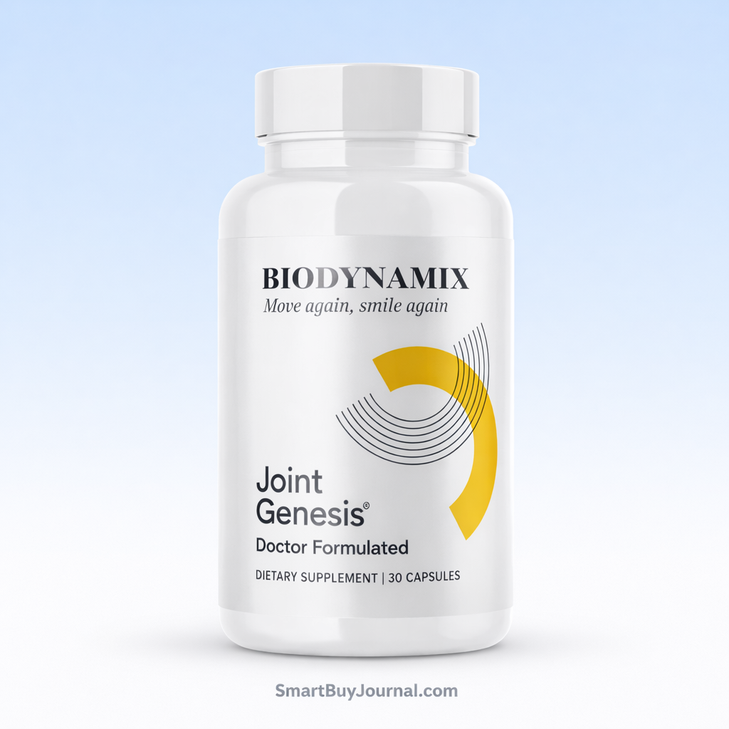 joint genesis review supplement bottle for joint support and mobility