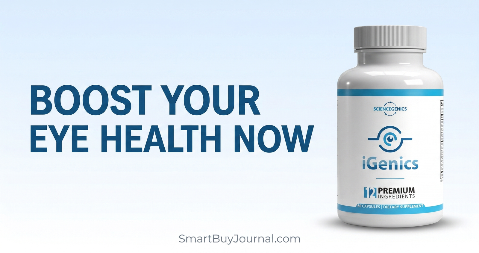 Igenics vision support supplement for eye health
