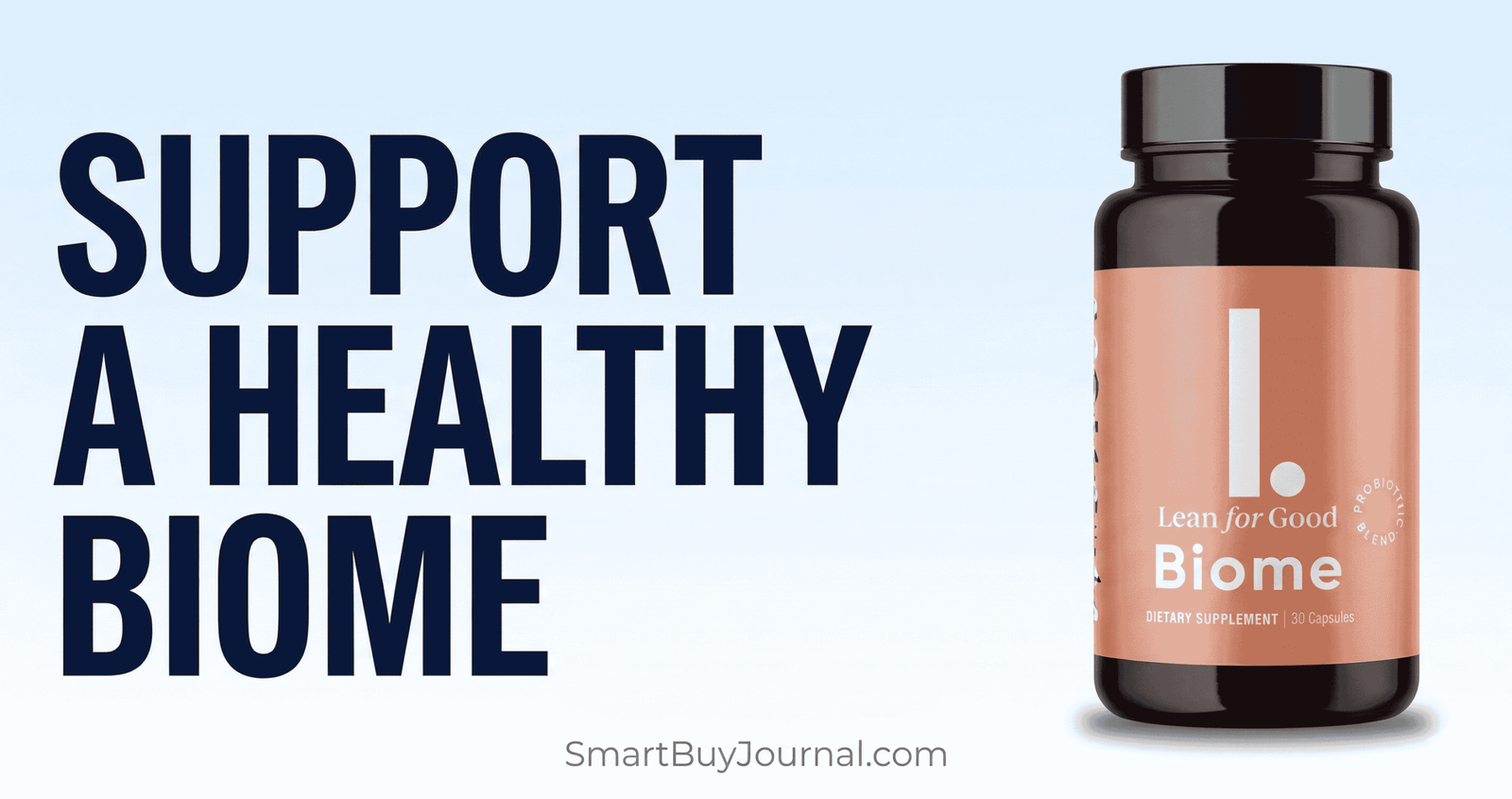 LeanBiome probiotic supplement for gut health and metabolism