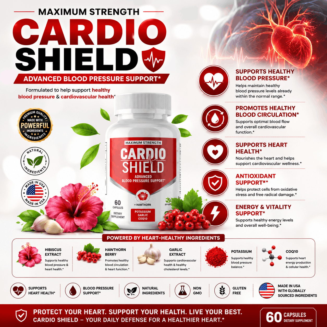 Cardio Shield reviews 2026 — blood pressure supplement honest review and ingredient guide