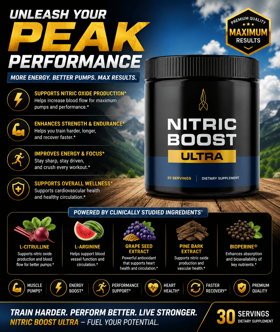 Nitric Boost Ultra reviews 2026 — NO supplement honest review and results guide