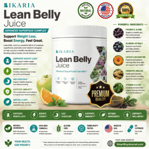 Key ingredients in Ikaria Lean Belly Juice including Fucoxanthin and Panax Ginseng