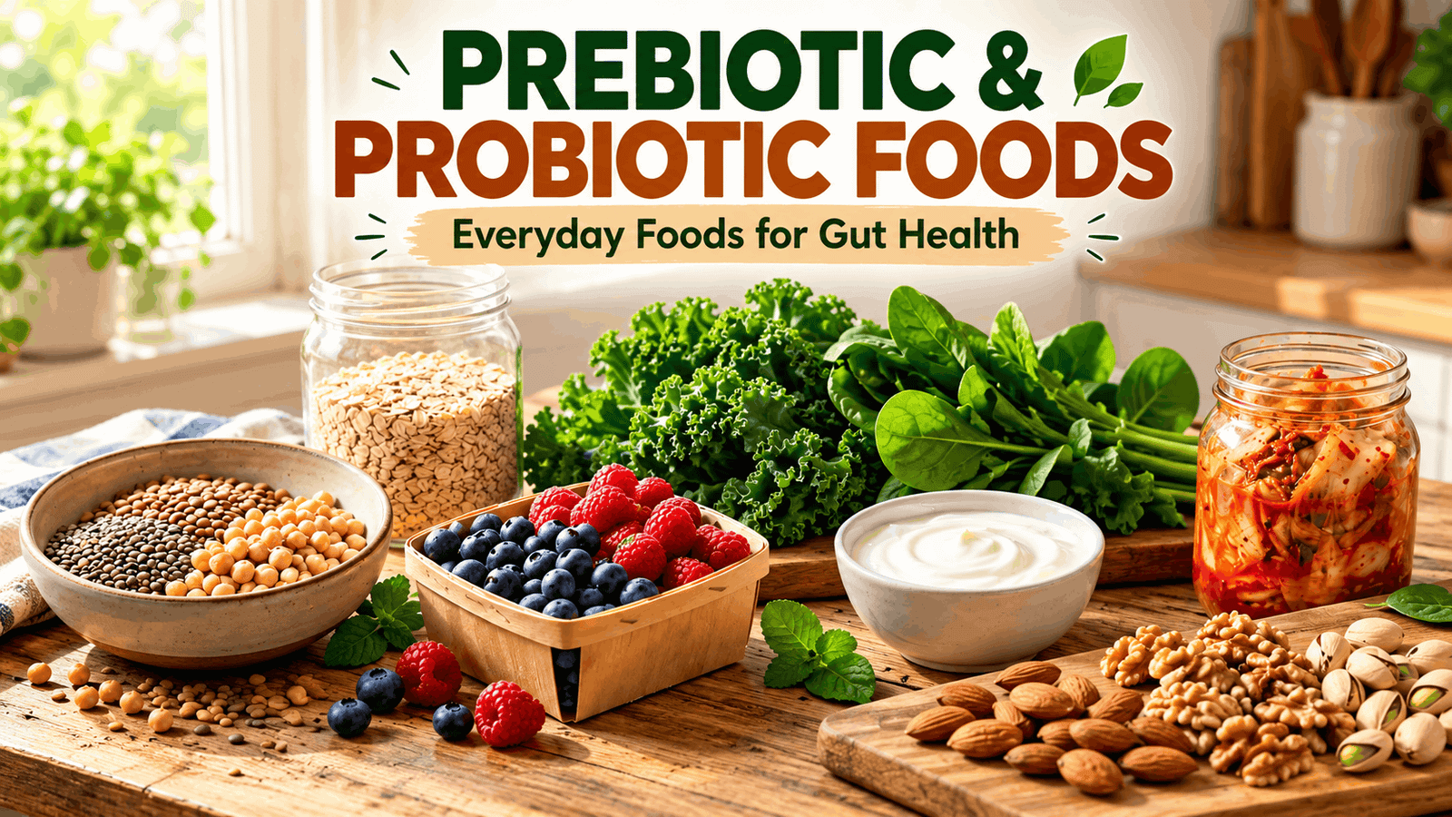 Best Foods for Gut Health: Fiber, Fermented Foods & Benefits (2026)