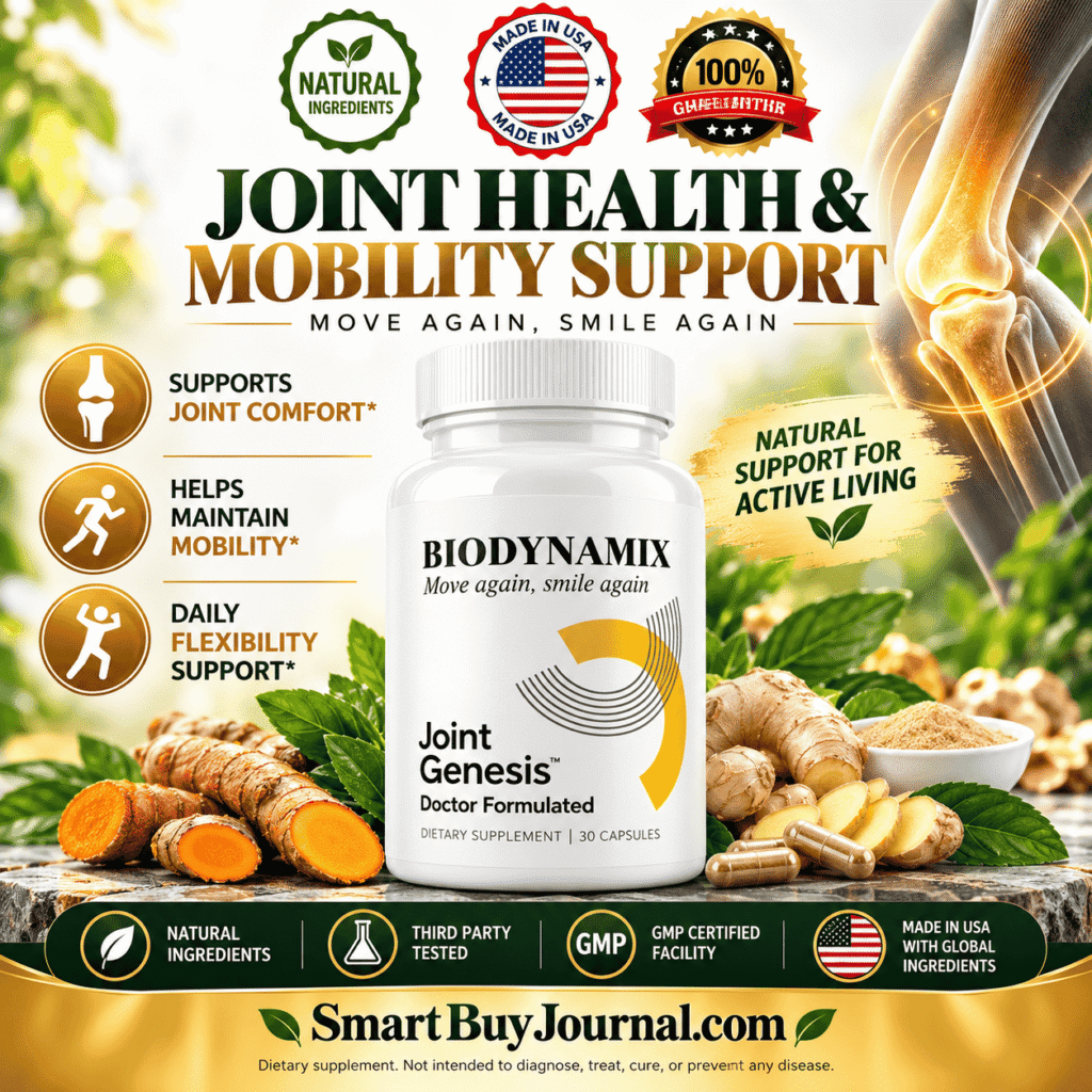 Common ingredients in the best supplements for joint health seniors, including turmeric and ginger